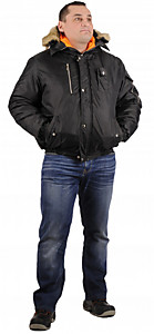Куртка зимняя Аляска укороченная (тк.Оксфорд) ЭТАЛОН