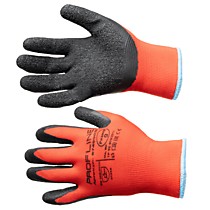 Перчатки ProfLineSpecialist нейлоновые с РЛ-покрытием, красный