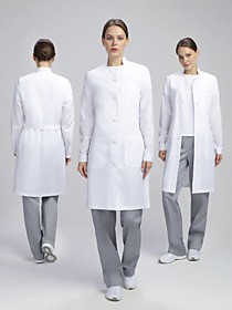 Халат женский Карина (тк.Панацея,150), белый