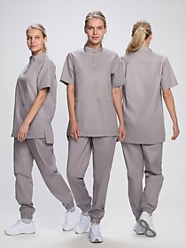 Костюм женский MedLine® Ева (тк.Смесовая,145), св.серый